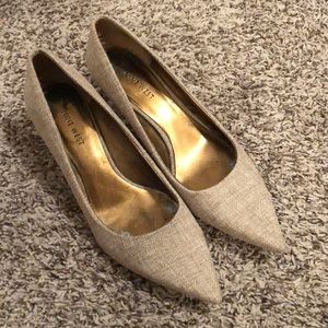 Nine West Tweed Kitten Heels - size 8.5
